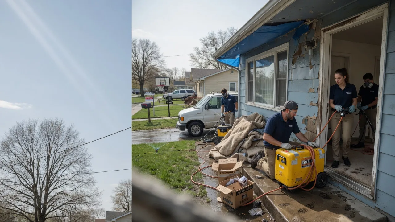 Basement Flood Cleanup in Williamsport, IN near me